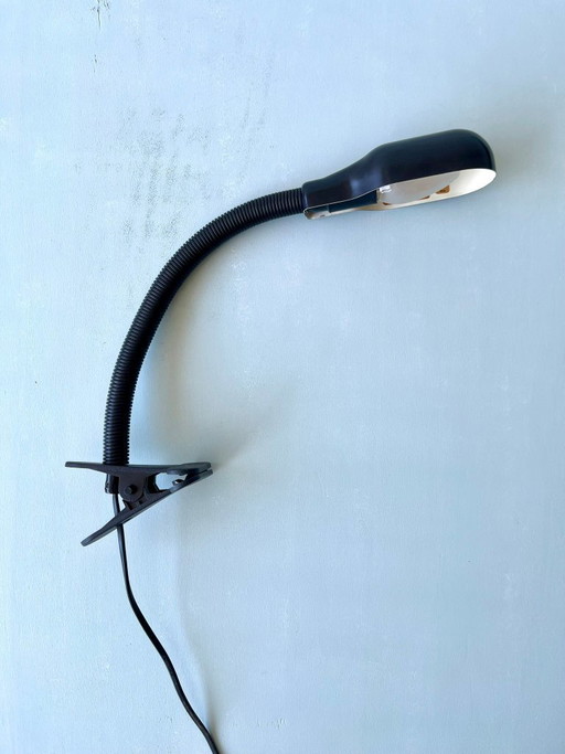 Vintage postmodern lamp, workshop lamp, work lamp, clamp lamp, 80s/70s