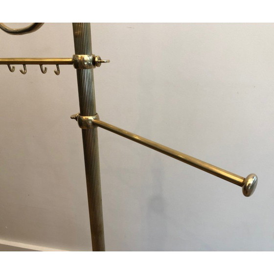 Image 1 of Vintage brass towel rack, France 1940