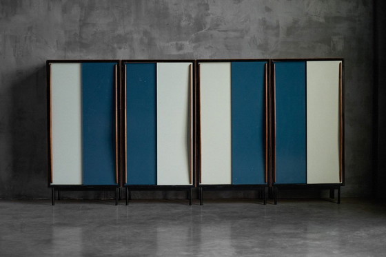 Image 1 of Armadi modernisti di Willy Van Der Meeren per Tubax, Belgio, anni '50