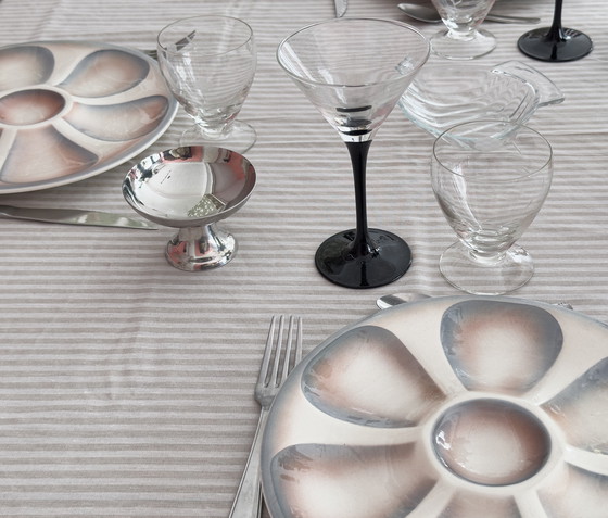 Image 1 of 4er-Set Luminarc-Cocktailgläser mit schwarzem Stiel