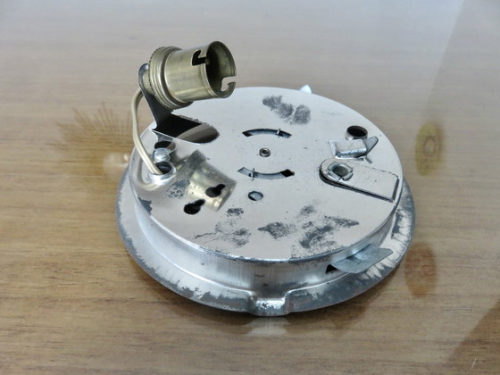 Image 1 of Plafonnier "demi sphère" en opaline blanche, 60s 70s