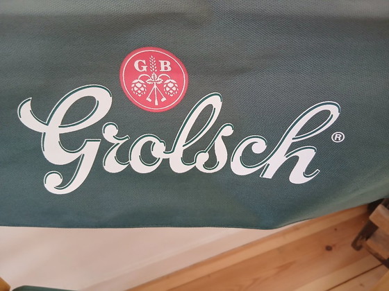 Image 1 of Unieke Grolsch Regiseurstoel 2013-2017 (opklapbaar)