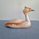 Vista Alegre, figurilla art déco zwemvogel
