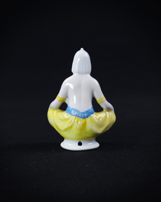 Image 1 of Orientalische Half-Doll von Salammbô aus Thüringer Porzellan Halbfigur Anfang 20.