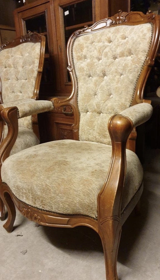 Image 1 of 2 barok fauteuils 