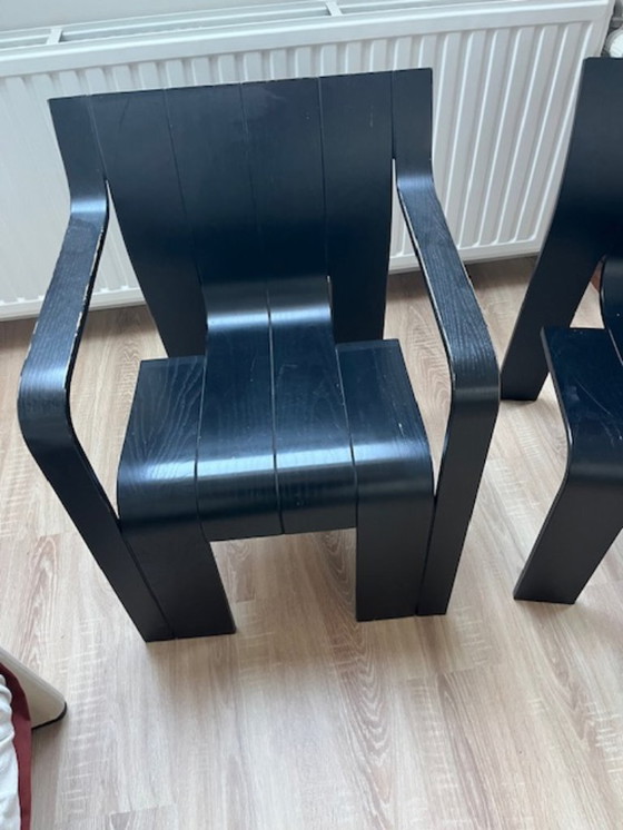 Image 1 of 5 Gijs Bakker comic strip chairs