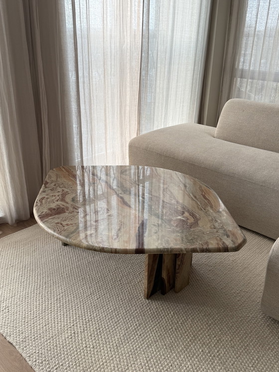 Image 1 of Vintage marble coffee table