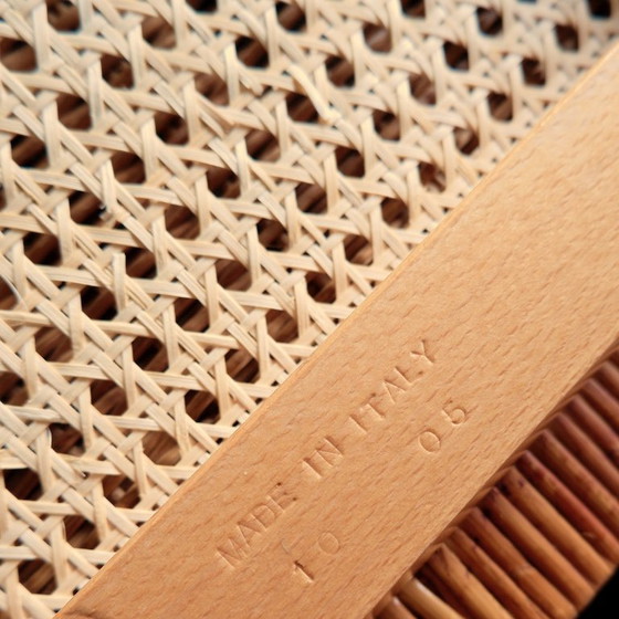 Image 1 of Satz von 4 italienischen Stühlen mit Kannelüren, Stil Mitte des Jahrhunderts, im Stil von Marcel Breuer