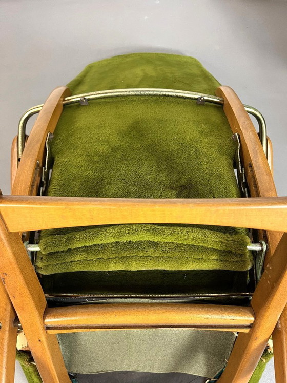 Image 1 of Sillones ajustables de Poltrona, Italia, años 50.