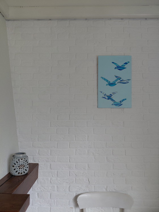 Image 1 of “Fragment Birds in Flight” Gallery Suncorner