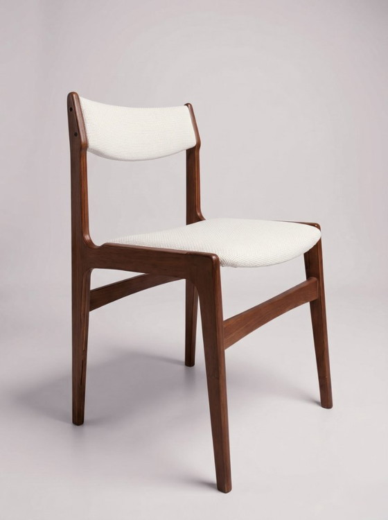 Image 1 of Lot de 4 chaises scandinaves vintage Erik Buch des années 60/70