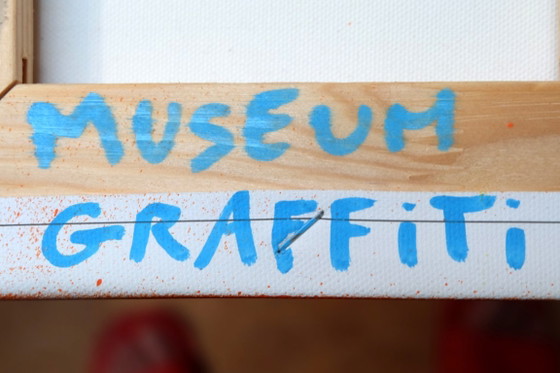 Museumgraffiti #1 – Kunst, Wood, Canvas (photo 6 of 6)