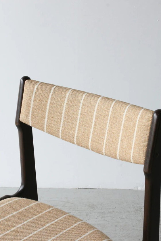 Image 1 of 6x Esszimmerstühle aus Teakholz von Erik Buch für Anderstrup Møbelfabrik, 1960er Jahre