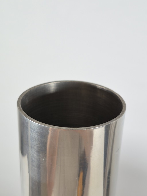 Early design work, vase, jug, pewter, Rolf Nestler, 1980s – vazen, Metal (photo 2 of 15)