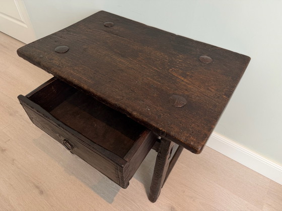 Old Spanish counter table / work table – Side tables, Wood (photo 4 of 5)