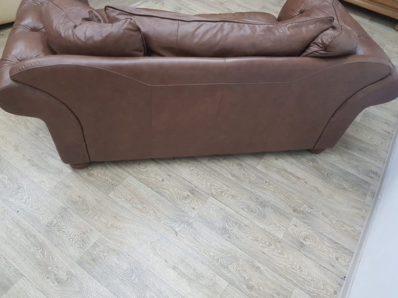 Divano Chesterfield stile Mid-Century in pelle – Sofà, Leather, Mid Century Modern (photo 10 of 22)