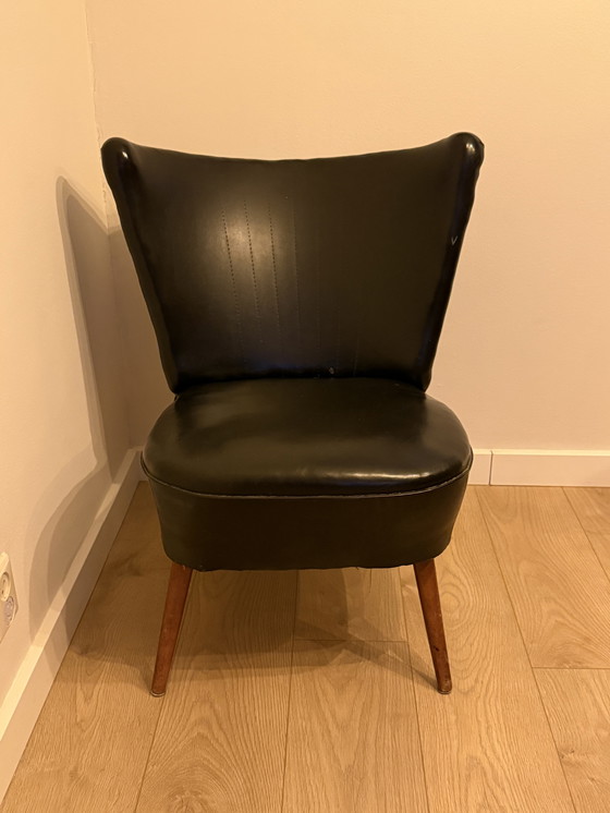 Image 1 of Sillón de cuero de los años 50/60