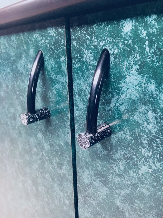 Image 1 of Highboard-Kommode im Memphis-Stil von Gautier, Frankreich 1985