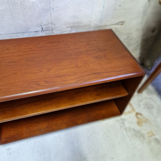 Image 1 of Set of 2 Lowboards Low Cabinets TV Cabinet 1970s