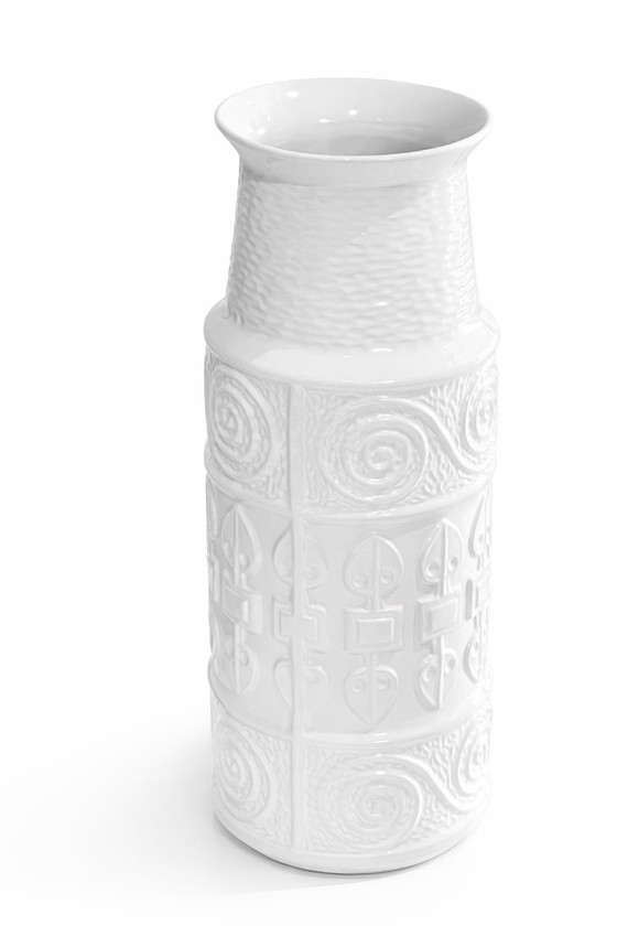 Image 1 of Vaso in ceramica vintage Bay Keramik, Germania Ovest, modello 94-40 – Mid-Century Modern – ca. 1970