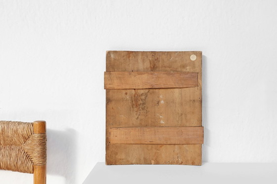 Image 1 of Icona religiosa tradizionale del XIX secolo in legno di quercia Madre di Dio, gioia di tutti i dolenti