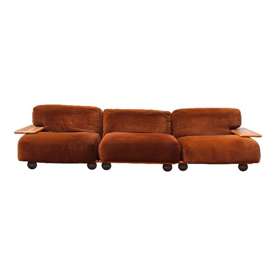 Image 1 of three-seater Piana sofa by Mario Bellini for Cassina, 1970
