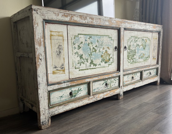 Image 1 of Buffetkast cinese/tv-meubel antiek