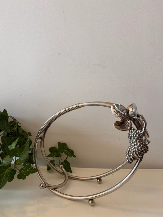 Portabottiglie vintage con grappolo d'uva – Metal (photo 5 of 5)