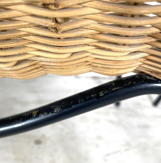 Image 1 of Juego de 2 sillas cesta, Gian Franco Legler