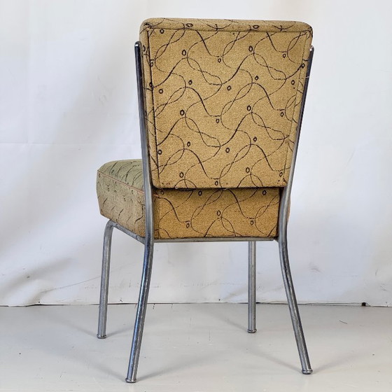 Image 1 of Bauhaus stalen stoel van buizen door József Peresztegi, 1960