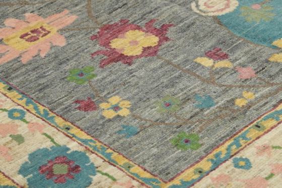 Hand-knotted Ushak Rug 344x243 No 2341 – Ushak Teppich, Rugs & carpets, Wool (photo 4 of 9)