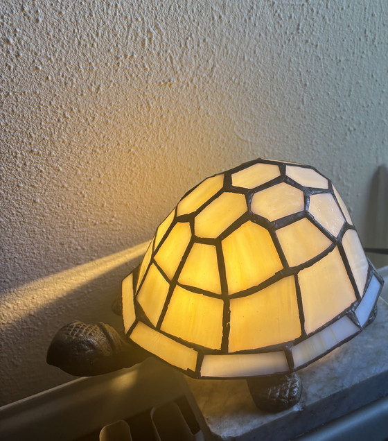 Image 1 of Lampada Tiffany - tartaruga - testuggine