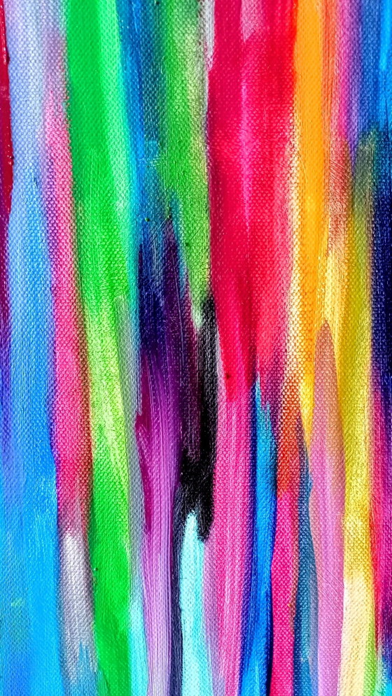 "My Passion" nuevo abstracto – T. van Steenbergen, Arte, Lienzo (photo 2 of 8)