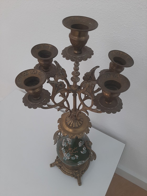 Image 1 of Set da camino antico