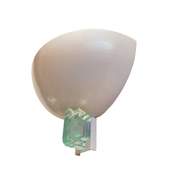Vintage Vrieland Wall Lamp – Wall lights, Metal, Plexiglass (photo 2 of 5)