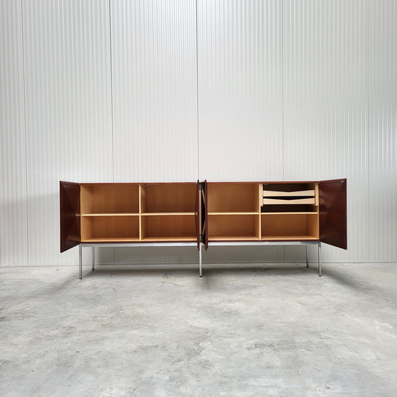 Image 1 of A. Philippon & J. Lecoq Sideboard by Behr 1962 "Pointe de Diamant"
