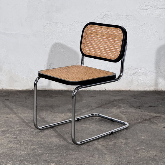 Set di 4 sedie da pranzo stile Cesca, ispirate a Marcel Breuer, anni '90 – Plastica (photo 4 of 16)