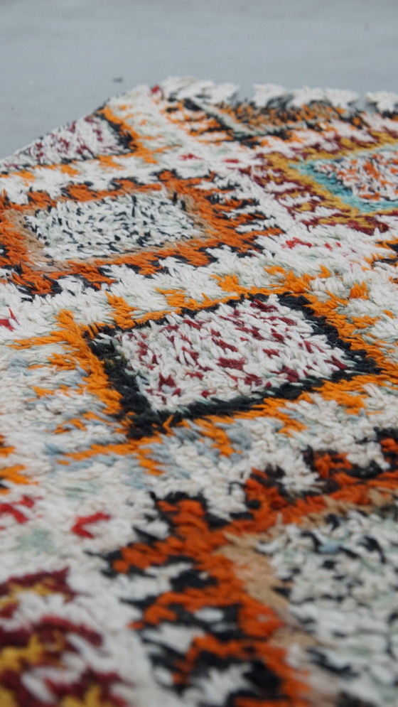 Image 1 of Tapis vintage noué à la main 162x81cm