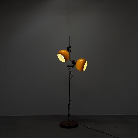 Image 1 of Lampada da terra di metà secolo, anni '70, Ungheria