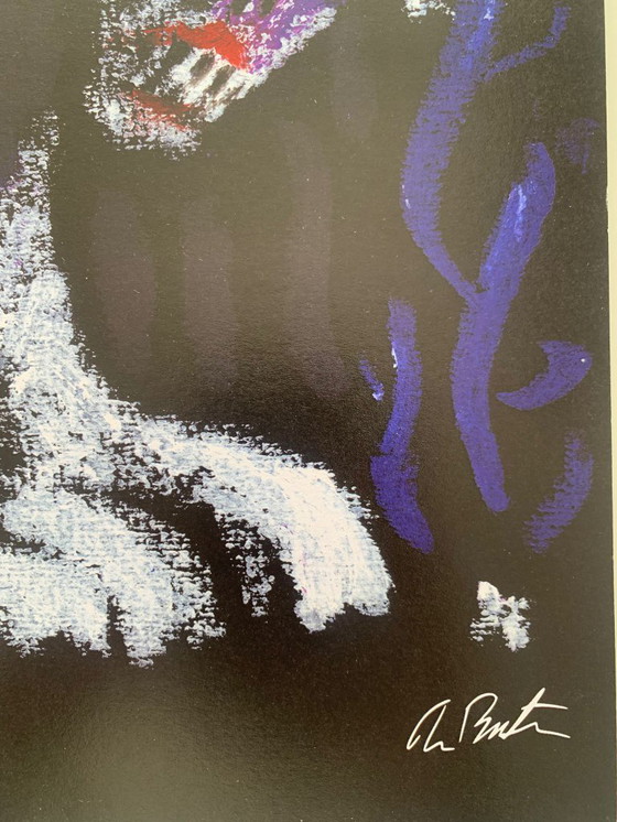 Image 1 of Tim Burton – Sin título 2.0 – Impresión oficial de edición limitada firmada – 20x30 cm