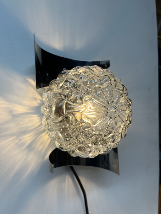 Vintage-Wandlampe im Weltraumzeitalter