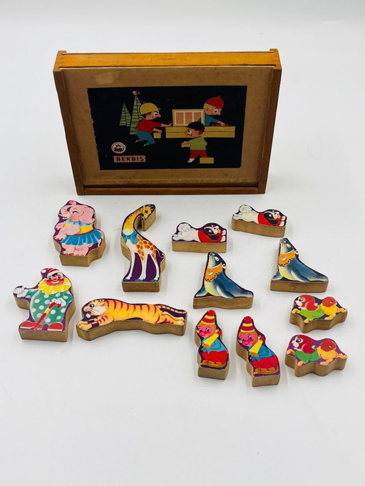 Boite de jeu en bois pour enfants