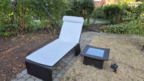 Ensemble de détente extérieur Dedon Spa – Salons de jardin & lounge design d'occasion, Plastic (photo 8 of 15)