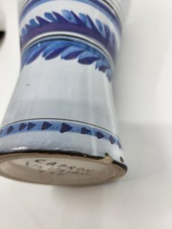 Image 1 of Roger Capron vaas Vallauris Frankrijk Cote d'azur 1950