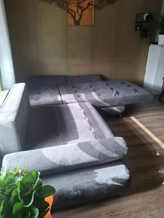 Corner/Sofa Bed, As Good As New – Corner sofas, Metal, Textile (photo 9 of 9)