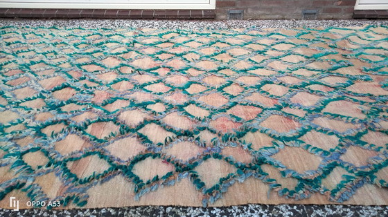 Image 1 of Handgeknoopt Berber kleed wol 385x185cm