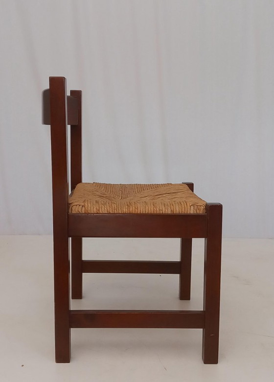 Image 1 of Set of 4 Torbecchia Chairs by Giovanni Michelucci for Poltronova, 70s