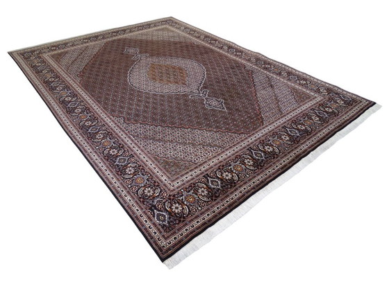 Image 1 of Tabriz Mahi - 350 x 249 cm - Wolle und Seide auf Baumwolle - Handgeknüpft