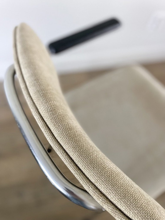 Gispen 1235 | Fünfer-Set | Neu Bezogen – Esszimmerstühle, Metal, Polyester (photo 6 of 11)