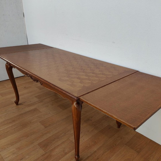 Vintage country dining table. Extendable and dismountable. – Wood (photo 14 of 23)